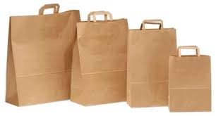 BOLSA PAPEL KRAFT C/MANILLA